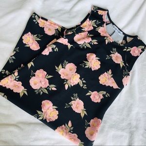 NWT Floral Body Con Dress SZ XL